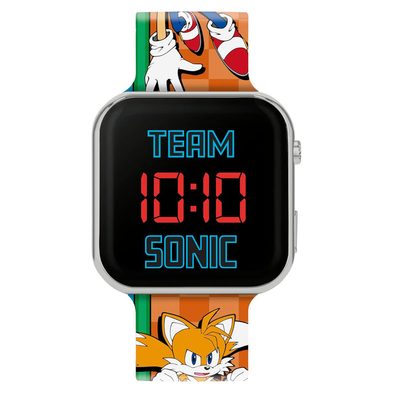 SONIC THE HEDGEHOG LED Strap Watch , SNC4322M