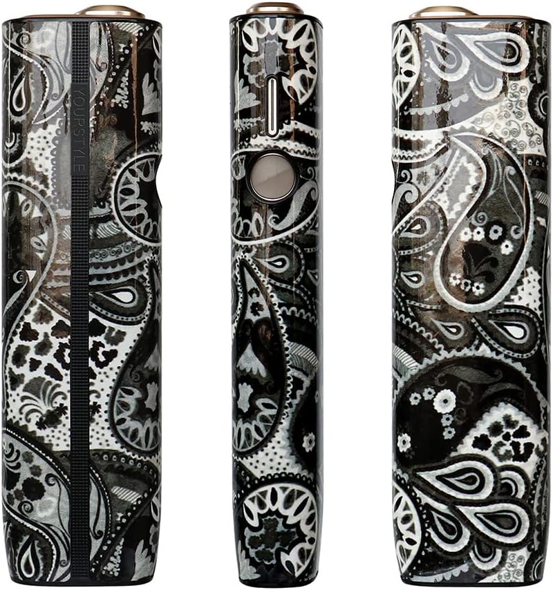 Protective Compatible with IQOS ILUMA ONE - Stylish and Colorful Design, Premium Protection for ILUMA One Device-BLACK