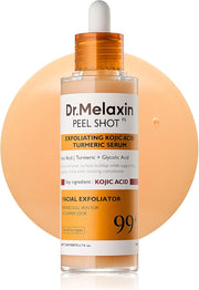 Peel Shot Kojic Acid Turmeric Serum Exfoliating Dark Spot Corrector With Aha/Bha & Niacinamide, Brightening & Even Complexion Facial Serum 2.71 Fl Oz (Pack of 1)