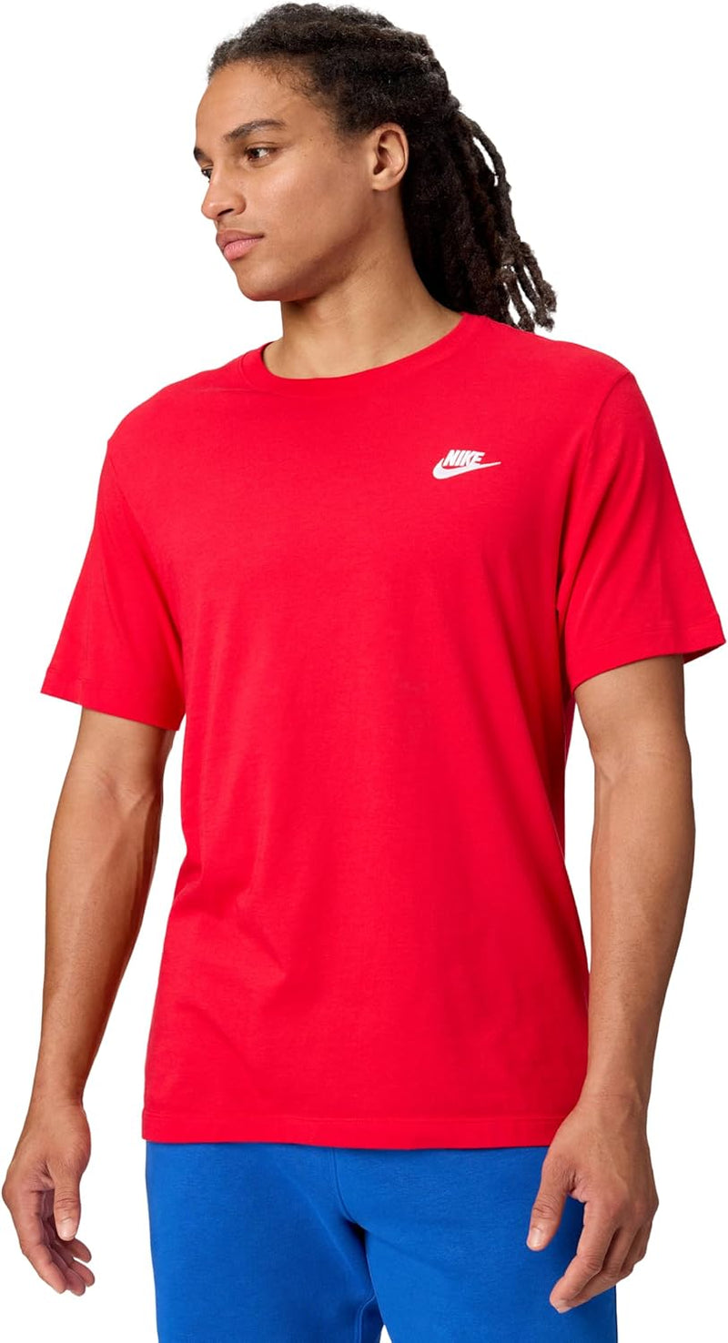 mens Nsw Club T-Shirt (pack of 1) - University Red/White