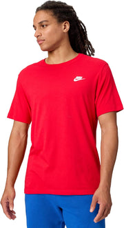 mens Nsw Club T-Shirt (pack of 1) - University Red/White