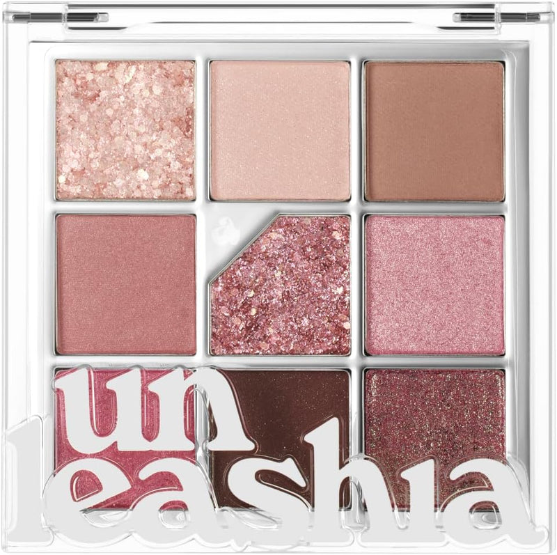Glitterpedia Eye Palette Eye ShadowEye MakeupPoint Makeup VeganCosmeticsKorean CosmeticsDailymatteglittershimmerpearldailypartysparkling (N2 All of Brown) - Dusty Rose