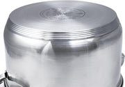 Cuisine Art Wilson Stainless Steel Cookware Set, 12-Piece, Casseroles, Saucepan, Fry Pan, Ergonomic Handles, All Cooktop Compatible, Dishwasher Safe, Durable, Stylish Kitchen Essentials