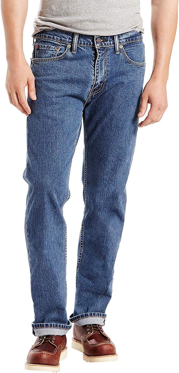mens 505 Regular Fit Jeans (Also Available in Big & Tall) Jeans - Stonewash/Stretch