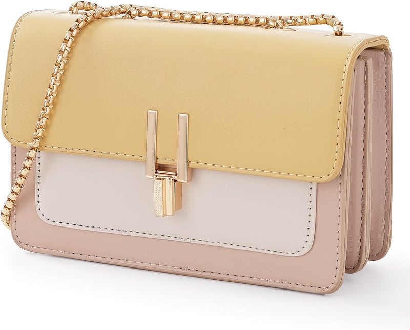 Crossbody Bags for Women Leather Designer Women's Crossbody Handbags Cute Purses - #2 Yellow - 1