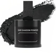 Gowwim Root Touch up Powder, Instantly Gray Hair Cover up Hairline Powder for Women & Men Waterproof and Sweatproof Root Cover Up Long-Lasting for Thinning & Loss Hair (D-Brown) - Black 10g