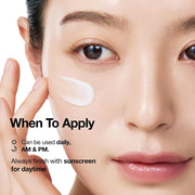 PDRN Hyaluronic Acid 100 Moisturising Cream Lightweight Moisturising Moisturising Cream with Salmon PDRN, Hyaluronic Acid, Collagen for Glass Skin, Korean Skin Care (60 ml)