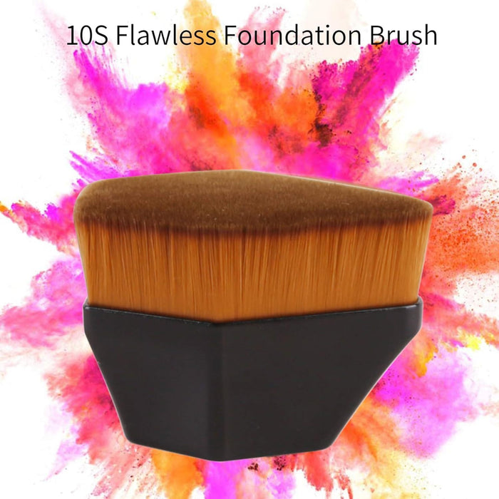 Azonee Flawless Wand Foundation Brush,High-Density Seamless Foundation Brush BB Cream Makeup Brushes Loose Powder Black