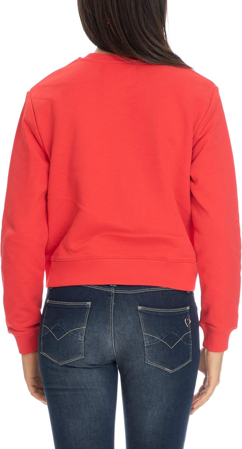 Women's J20J208047-Tomato Hoodies & Sweatshirts