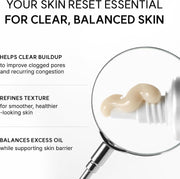 Eraser Serum Glycolic Acid Booster with AHA BHA, Exfoliating Face Serum for Acne-Prone Skin, Pore Care & Texture Refining, Lightweight Daily Skincare, 30 mL / 1.01 fl. oz.
