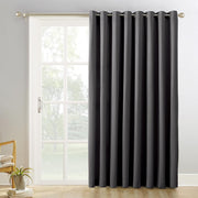 Sun Zero Easton Blackout Energy Efficient Grommet Curtain Panel, Pearl , 40" x 120" , 57796 - Root={'value': "['Charcoal Gray']"} 213.4W x 254L cm (1 Panels)