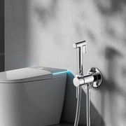 Aluminium Handheld Bidet Sprayer With 59-Inch Stainless Steel Bidet Hose, Hot and Cold Water Mixing Sprayer Kit for Toilet Bidet Sprayer Cloth Bathroom Diaper Sprayer for Shower and Personal Hygiene ﻿