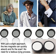 8 Pcs Magnetic Hijab Pins Black