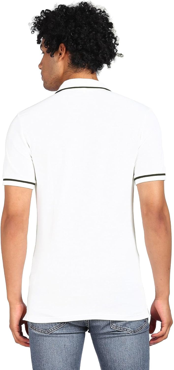 Calvin Klein Jeans Mens Tipping Slim Polo Polo Shirt