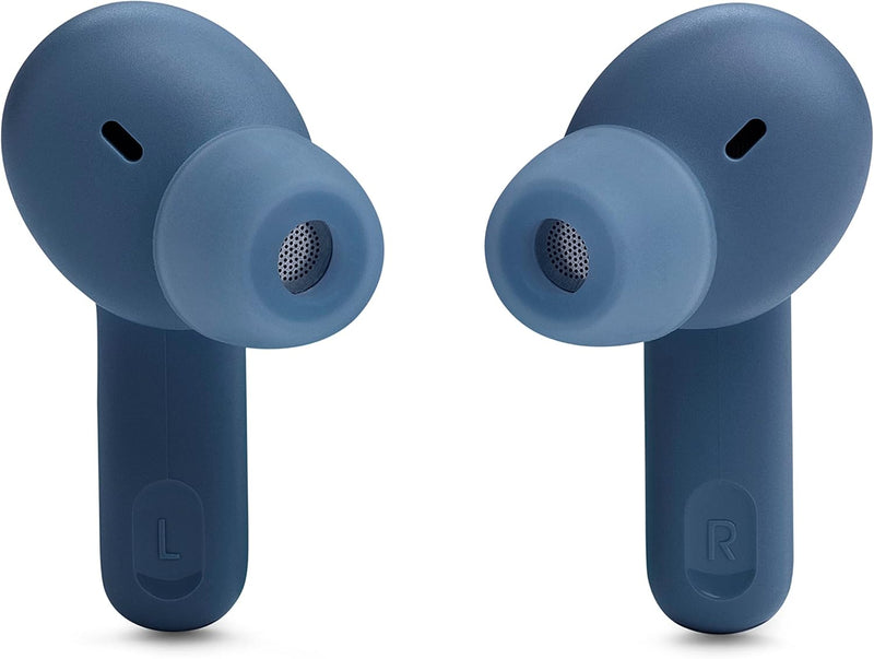 JBL Tune Beam Earphones, Bluetooth and Wireless, Water Resistant and Noise Cancelling with up to 48 Hours Battery Life, Blue - ‎ JBLTBEAMBLU