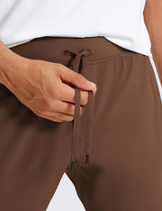 CRZ YOGA Men's Lightweight Jogger Pants - 30'' Elastic Stretchy Pants with Side Pockets