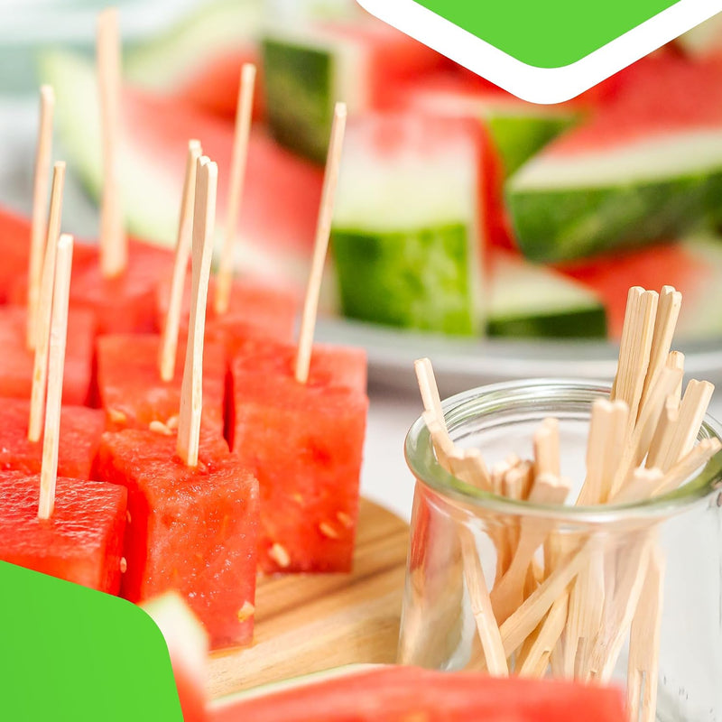 PESCADOR Fruit, Food Picks, Cocktail Pick for Party (Short Fork, 50 Count)