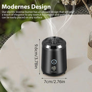 Aroma Diffuser, Portable Mini, Bakhoor Incense Burner, Rechargeable USB, Electric Arabic Holder, Muslim Home Decor, Home Fragrance, Travel Diffuser, Thin version