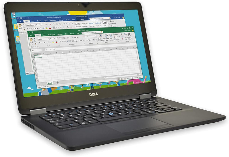 Dell (Refurbished) Latitude E7470 14in Laptop, Core i7-6600U 2.6GHz, 8GB Ram, 256GB SSD, Windows 10 Pro 64bit