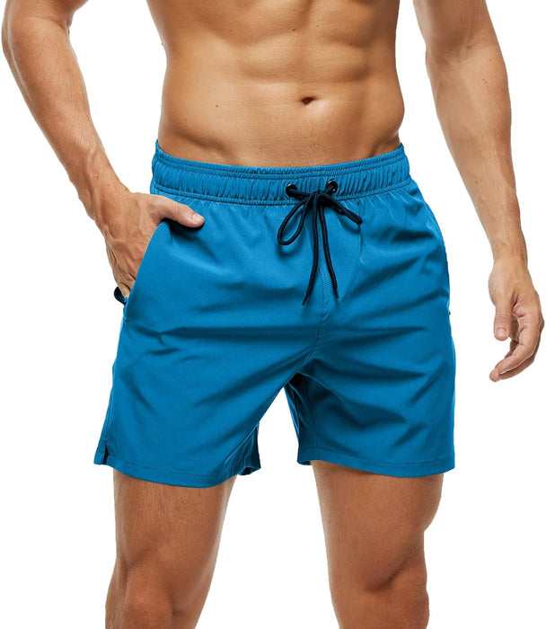 Mens Swimming Trunks Swim Shorts Gym Athletic Workout Running Sports Golf Lounge Clothes Casual Summer Beach