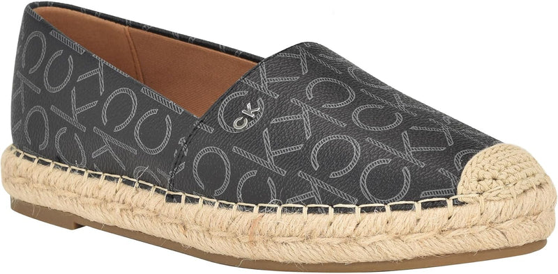 Calvin Klein Women's Popular Flat, Black 001, 8