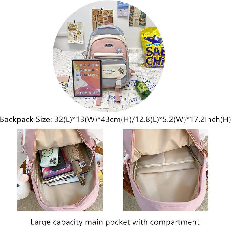 Teens Backpack for School, Daily Travel Laptop Backpacks for Teens Girls Women Students