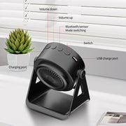 Wireless Induction Bluetooth Speaker,3 - in - 1 Multifunctional with RGB Lights wireless induction speaker,360 Rotation Phone Holder Compatible for Tablet iPhone Android, Gifts for Men Women