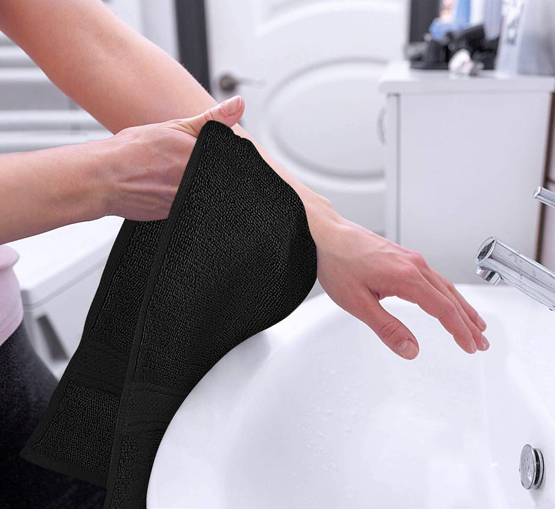 Utopia Towels - Premium Hand Towels - 100% Combed Ring Spun Cotton, Ultra Soft and Highly Absorbent, Extra Large Thick Hand towels 41 x 71 cm, Hotel & Spa Quality Hand Towels (6-Pack) (White)…