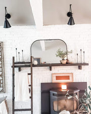 Lobolighting Black Candlesticks Holders Set of 3, Black Taper Candles Holders for Candlestick, Modern Farmhouse Decor Mantle Fireplace Dinner Table Centerpieces Decoration