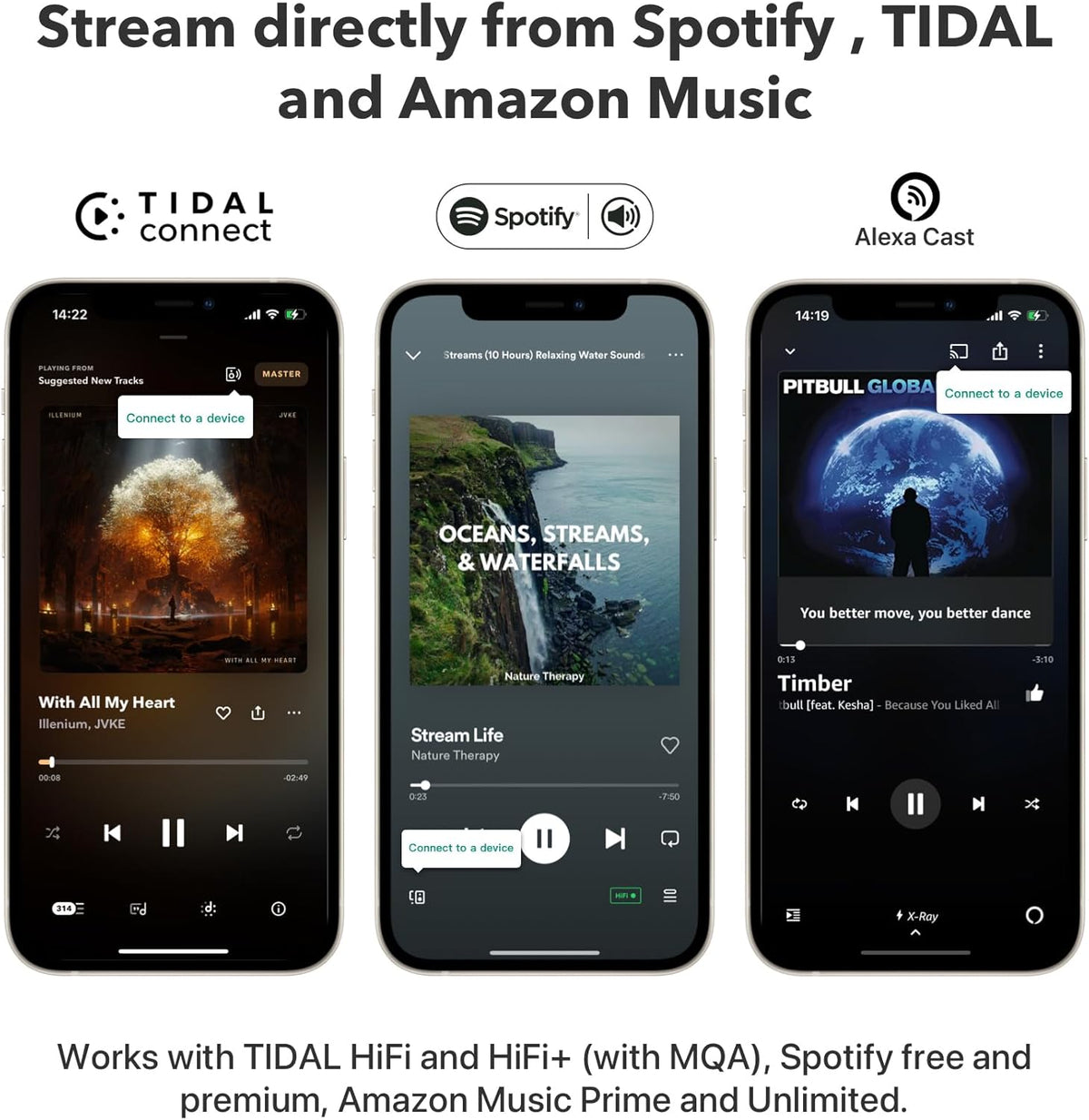 WiiM Pro Plus AirPlay 2 Receiver, Google Cast Audio, Multiroom Streamer with Premium AKM DAC, Voice Remote, Works with Alexa/Siri/Google, Stream Hi-Res Audio from Spotify, Amazon Music, Tidal and More – image 7