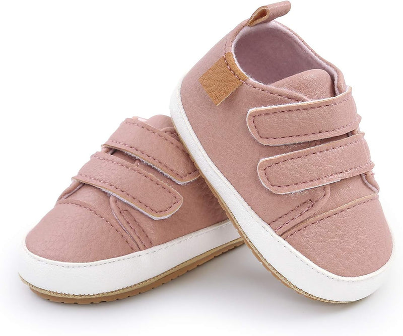 Baby Shoes Boys Girls Infant Sneakers Non-Slip Sole Toddler Crib First Walker Shoes Flat Lazy Shoe
