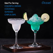 Ocean Classic Margarita Glass, 200Ml, Set Of 6, 501M07, Stemmed Martini Glass, Martini Vessel, Martini Chalice, Martini Snifter