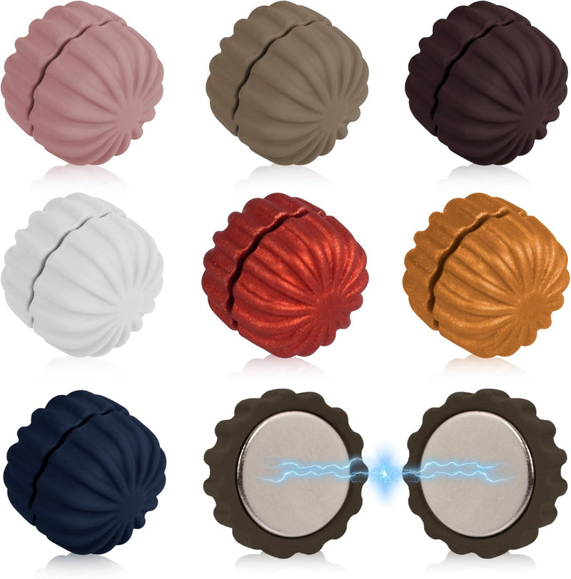 Kaket Magnets Hijab Pins 8PCS Hijab Magnets for Women Clothing Scarf Multi-Use