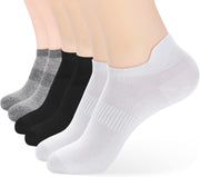 ATBITER Unisex Adult Athletic Socks Socks - 6 Pairs 2white+2black+2grey