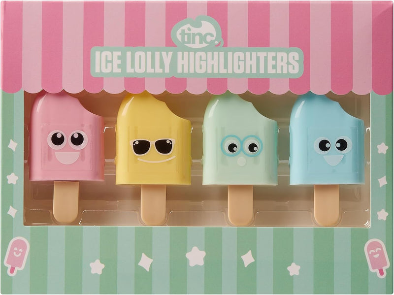 Scented Sweetie Highlighter Set 4-Pieces - 1 count (Pack of 1) LOLLY