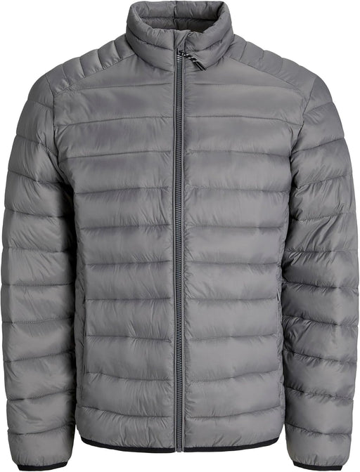 mens JJEBRADLEY LIGHT PUFFER COLLAR NOOS Quilted Jacket - Castlerock