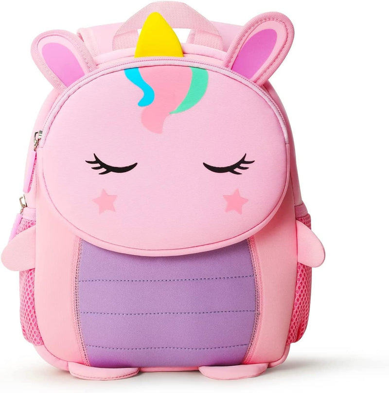 Toddler Backpack for Kids Boys Girls Preschool Kindergarten School Best Gift - Pink Unicorn