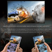 Supercap - Green Retro Handheld Game Console 3.5inch IPS Screen R36S Portable Pocket Arcade 10+ Mainstream Emulator 128G TF Card 15000+ R40S Pro (Gray) - Gray