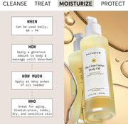 The Glow Getter Body Oil, Multi-Oil for Intense Nourishment, Hydrating & Moisturizing Formula, Vegan & Cruelty-Free, 3.4 oz