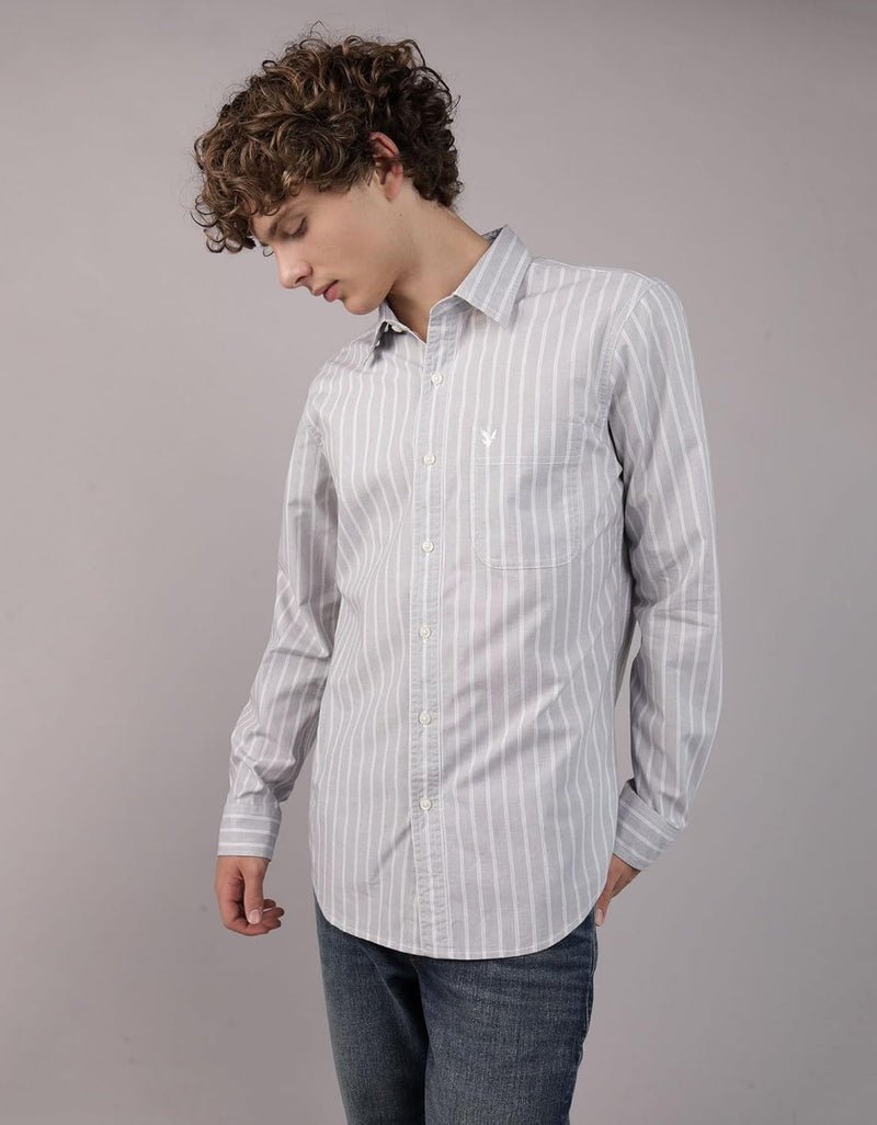 AMERICAN EAGLE Mens 2724 Sf Csc Lionel Poplin Shirt