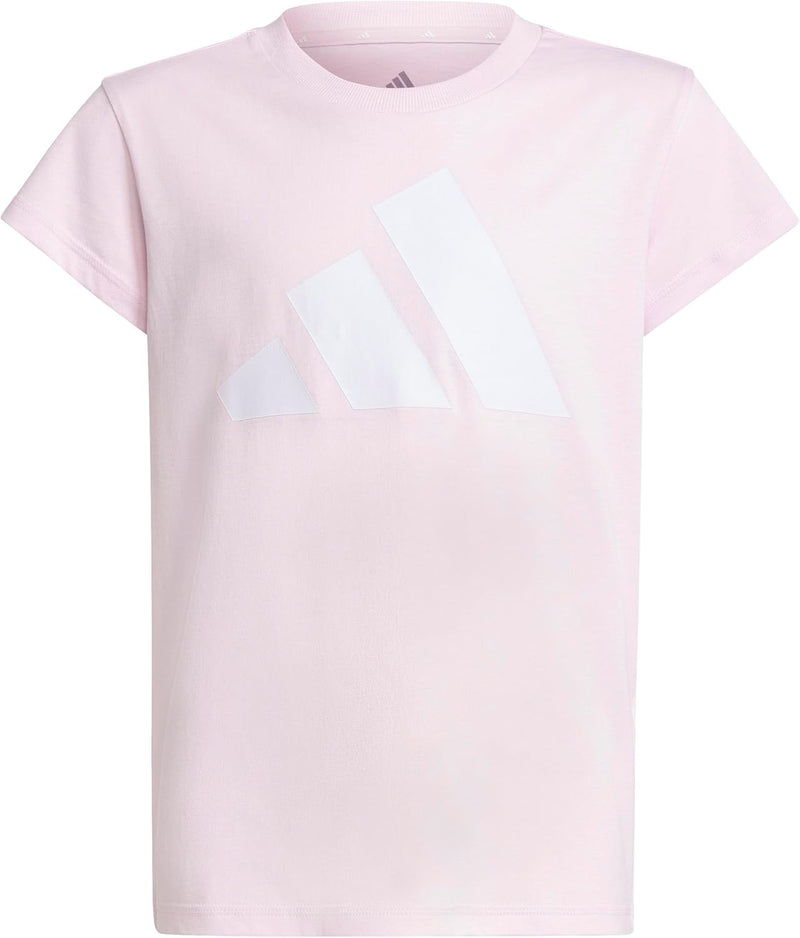 Girl's Essentials Cotton T-shirt T-Shirt - CLPINK/WHITE