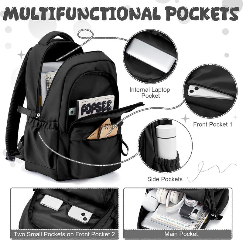 winspansy Small Backpack For School Girls Boys