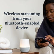 Marpac Yogasleep Duet White Noise Machine with Night Light & Wireless Speaker Sound Machine for Travel, Office Privacy, Sleep Therapy for Adults & Baby