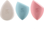 Miracle Complexion Sponge, 0.9375 ounce (Pack of 2), Latex-Free, Polyurethane Foam, Multi-Purpose, Round Bottom Makeup Sponges, Ideal for Blending - Pack of 3 Cleanse Blend and Set Sponges