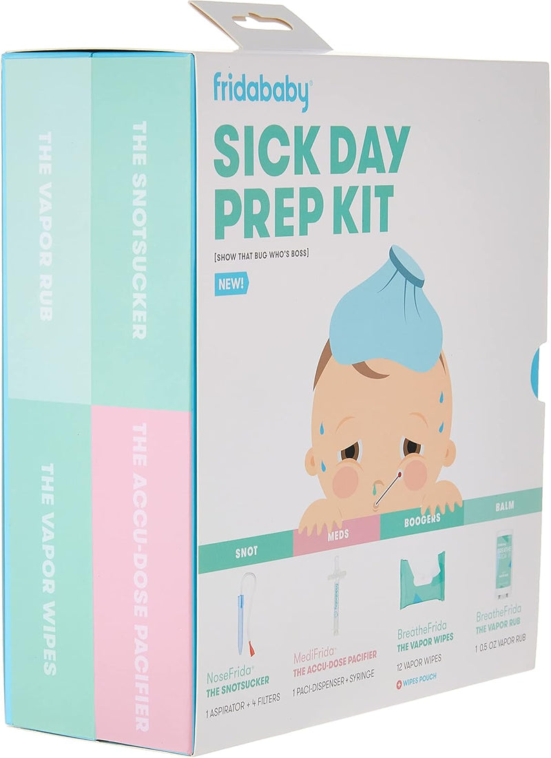 Fridababy Baby Sick Day Prep Kit - The Superhero Survival Kit & SleepFrida THE NATURAL VAPOR BATH BOMBS