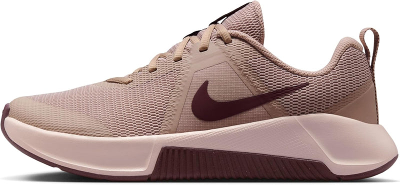 W NIKE MC TRAINER 3 womens Laced Shoes - MALT/BURGUNDY CRUSH-SILT RED