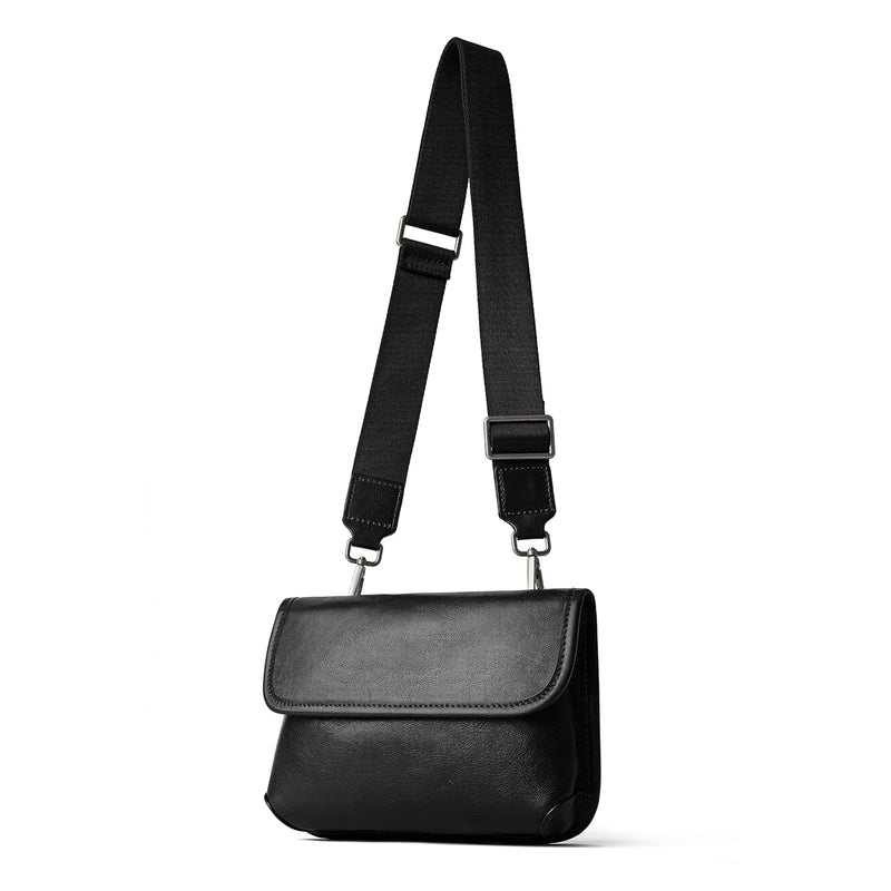 Genuine Leather Men Clutch Bags Purse Handbags Business Zipper Wallet Crossbody Fashion Bag Travel Bag