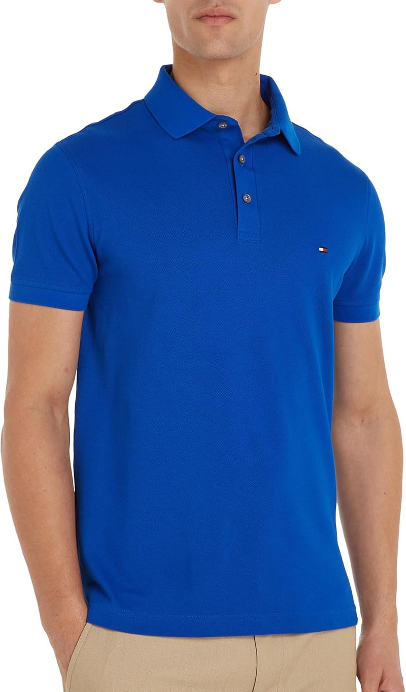 Tommy Hilfiger Mens 1985 Slim Polo Shirt (pack of 1)