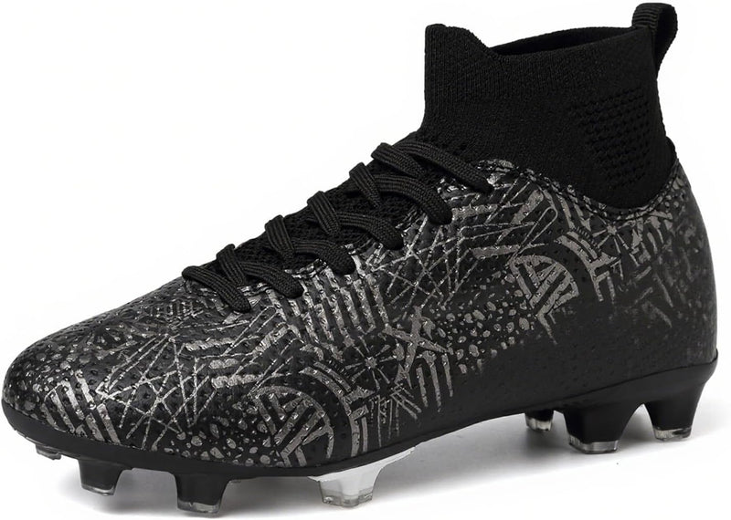 Kids Soccer Cleats Boys Girls Football Cleats Turf Soccer Shoes AG/FG - Ferrous