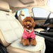 Smart elf Car Seat Protector, 2Pack Seat Protector Protects Child Seats with Thickest Padding and Non-Slip Backing Mesh Pockets for Baby and Pet, Black
